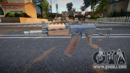 AKS-74U (good model) for GTA San Andreas