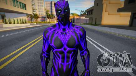 Black Panther Glowing for GTA San Andreas