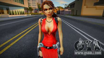 Lara Evening Red Dressa for GTA San Andreas