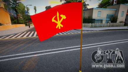 Flag of the DPRK 2 for GTA San Andreas