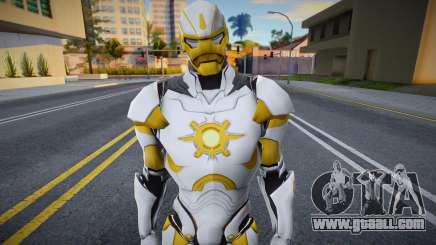 Ironman MK 3 Space GoTG White for GTA San Andreas