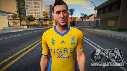 André Pierre Gignac (Tigres) for GTA San Andreas