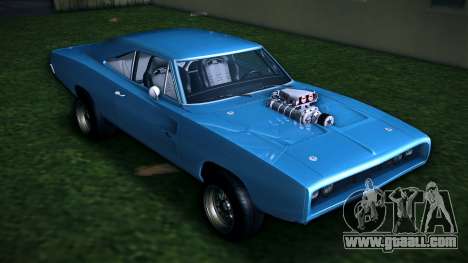 Doms Charger RT 1970 for GTA Vice City