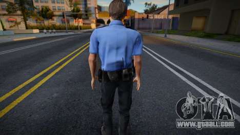 Leon - Officer Skin for GTA San Andreas