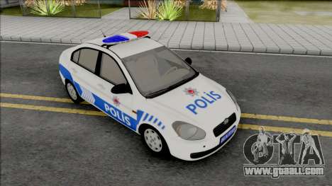 Hyundai Accent Era Police for GTA San Andreas