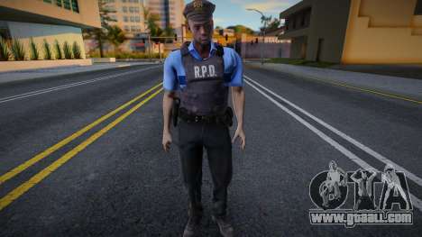 RPD Officers Skin - Resident Evil Remake v28 for GTA San Andreas