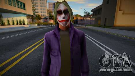 Joker Heath Ledger (The Dark Knight) for GTA San Andreas