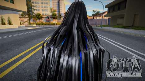 Very Long Black Hair Most Updated Version for GTA San Andreas
