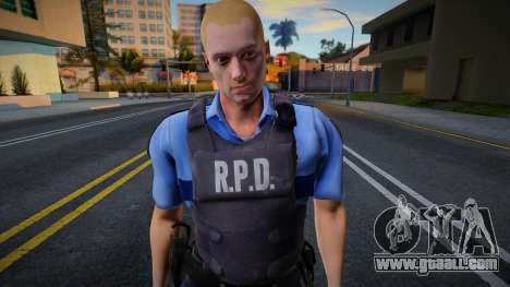 RPD Officers Skin - Resident Evil Remake v21 for GTA San Andreas
