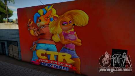Tawna Bandicoot Mural for GTA San Andreas