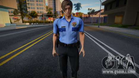 Leon - Officer Skin for GTA San Andreas