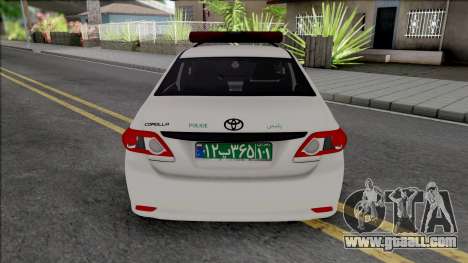 Toyota Corolla 2013 Police Naja for GTA San Andreas
