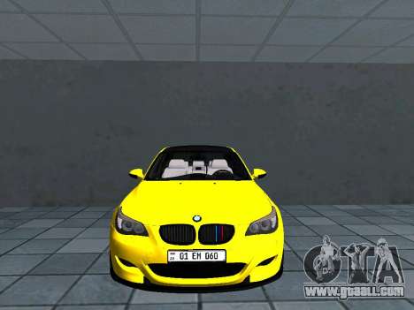 BMW M5 E60 Exhaust for GTA San Andreas