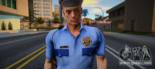 Rpd Officers Skin - Resident Evil Remake V20 For Gta San Andreas