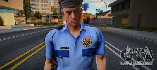 RPD Officers Skin - Resident Evil Remake v19 for GTA San Andreas