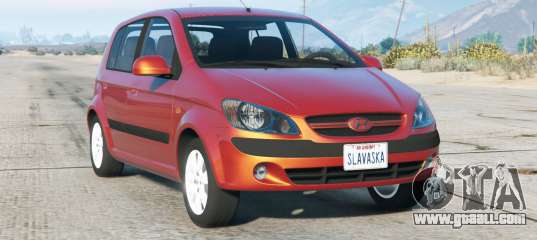 Hyundai Getz 5 door TB 2006 add on For GTA 5