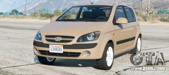 Hyundai Getz 5 door TB 2006 For GTA 5