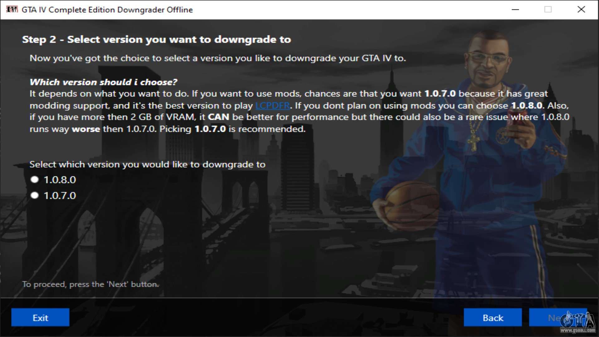 GTA IV Downgrader for GTA 4