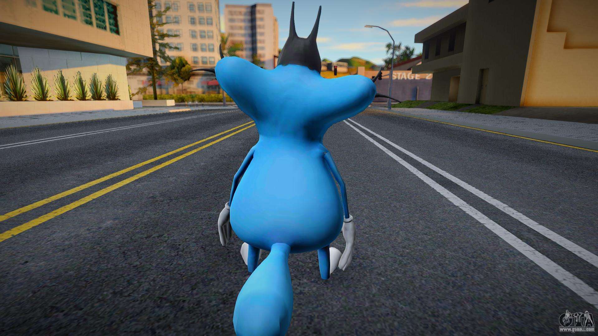 Oggy from Oggy and The Cockroaches for GTA San Andreas