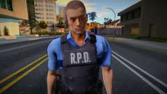 RPD Officers Skin - Resident Evil Remake v25 for GTA San Andreas
