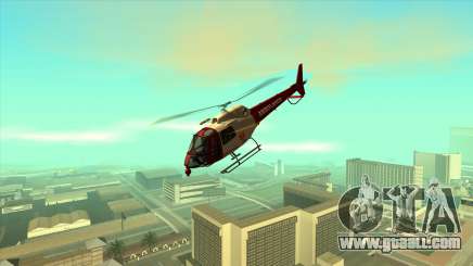 Helicopters in GTA San Andreas with automatic installation: free download  helicopter for GTA SA