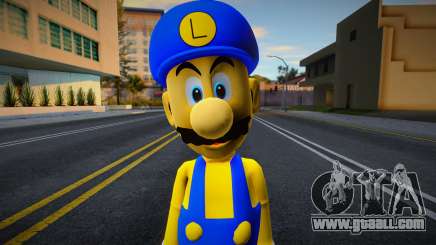 Anime Luigi for GTA San Andreas