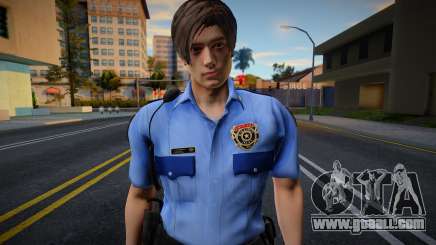 Leon - Officer Skin for GTA San Andreas