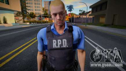 RPD Officers Skin - Resident Evil Remake v21 for GTA San Andreas