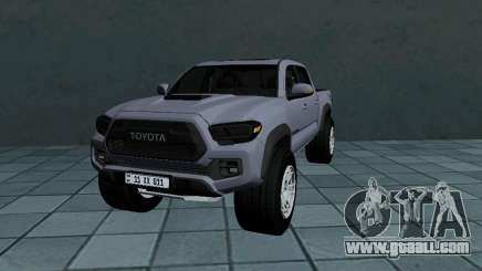 Toyota Tacoma TRD PRO 2022 for GTA San Andreas