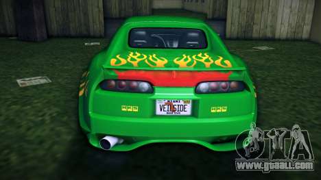 Toyota Supra Mk.IV VeilSide Fortune v1 for GTA Vice City