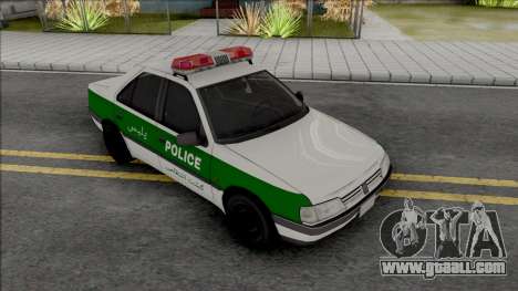 Peugeot 405 GLX Police Car for GTA San Andreas
