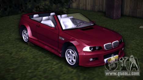 BMW M3 (convertible) for GTA Vice City