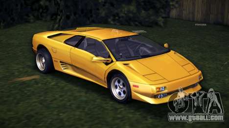 Lamborghini Diablo (conversion) for GTA Vice City