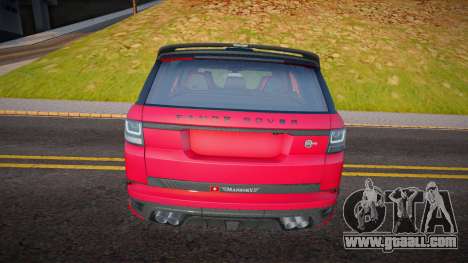 Range Rover Sport SVR (R PROJECT) v1 for GTA San Andreas