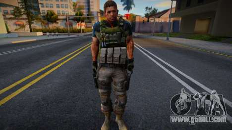 New Chris Redfield for GTA San Andreas