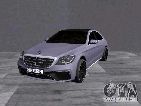Mercedes Benz S63 AMG (W222) for GTA San Andreas