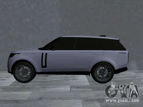 Land Rover Range Rover 2022 v2 for GTA San Andreas