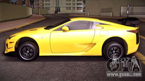 Lexus LFA Nurburgring for GTA Vice City