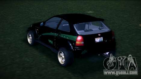 Honda Civic Type R 1997 v2 for GTA Vice City