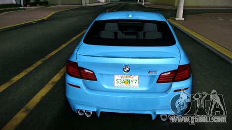 BMW M5 (F10) for GTA Vice City