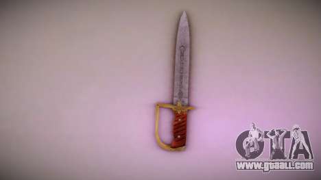 GTA V Antique Cavalry Dagger for GTA Vice City