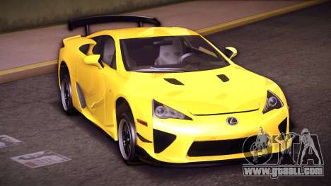 Lexus LFA Nurburgring for GTA Vice City