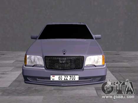 Mercedes Benz S600 AMG (W140) Dorest for GTA San Andreas