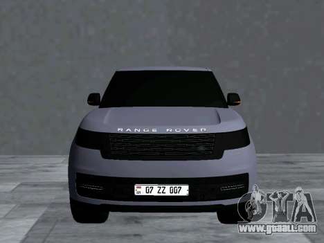 Land Rover Range Rover 2022 v2 for GTA San Andreas