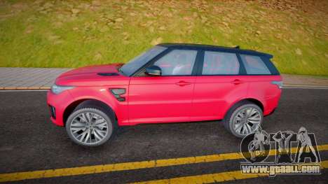 Range Rover Sport SVR (R PROJECT) for GTA San Andreas