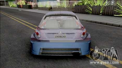 Peugeot 206 Tuning (NFS Underground) for GTA San Andreas