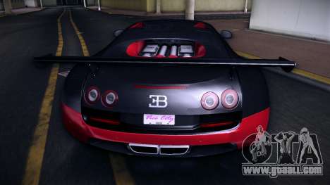 Bugatti Veyron Super Sport 2011 (Armin) for GTA Vice City