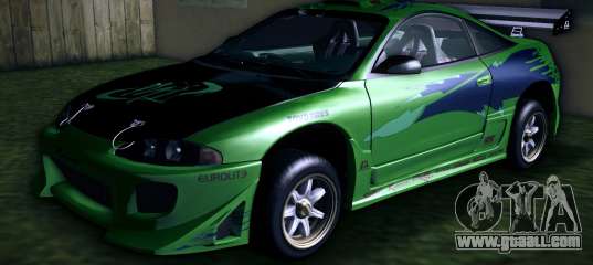Mitsubishi Eclipse GSX FnF for GTA Vice City