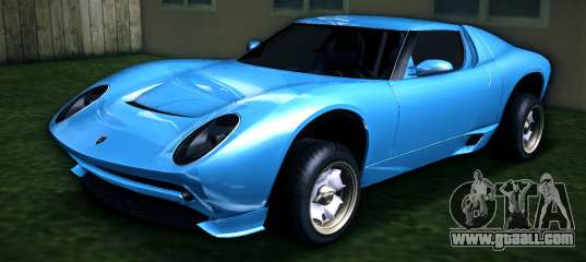 Lamborghini Miura Concept 2006 for GTA Vice City