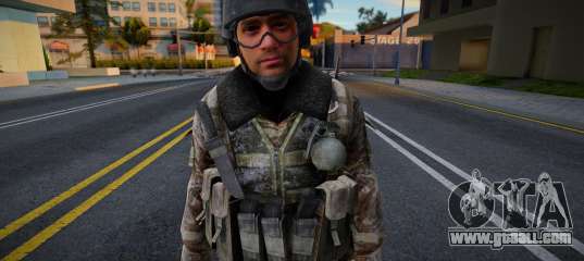 Army from COD MW3 v26 for GTA San Andreas